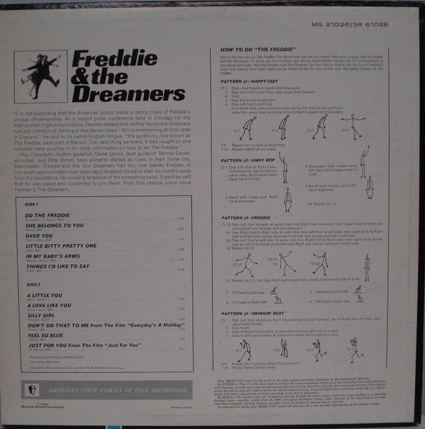 Freddie & The Dreamers : Do The "Freddie" (LP, Album, Mono, Ric)