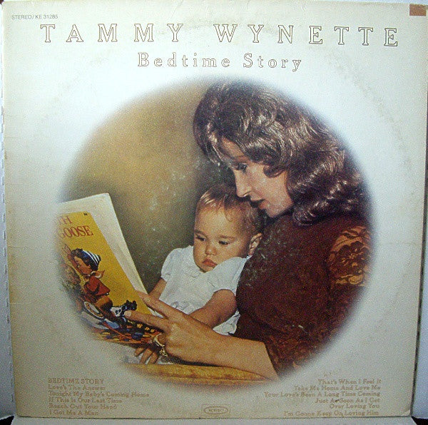 Tammy Wynette : Bedtime Story (LP, Album, Pit)
