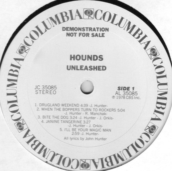 Hounds (2) : Unleashed (LP, Album, Promo, Ter)