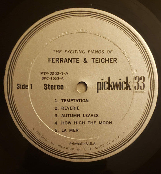 Ferrante & Teicher : The Twin Artistry Of Ferrante & Teicher (2xLP, Comp, Gat)
