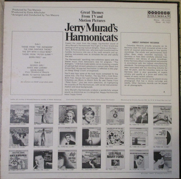 Jerry Murad's Harmonicats : Theme From "The Avengers " (LP)