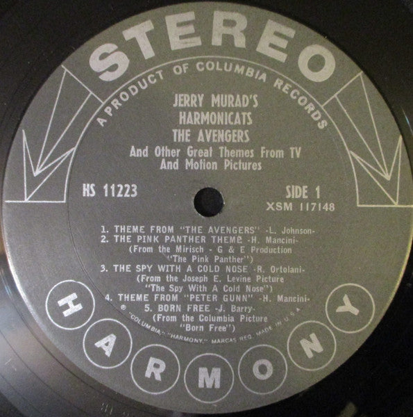Jerry Murad's Harmonicats : Theme From "The Avengers " (LP)