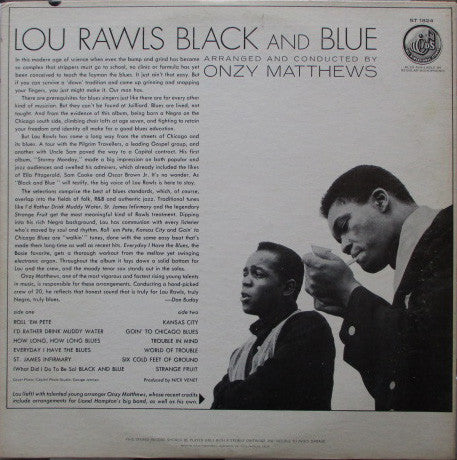 Lou Rawls : Black And Blue (LP)
