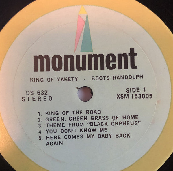 Boots Randolph : King Of Yakety (LP, Comp)