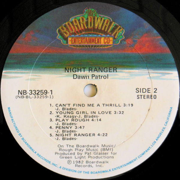 Night Ranger : Dawn Patrol (LP, Album, Mon)