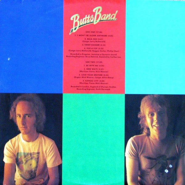 Butts Band : Butts Band (LP, Album)