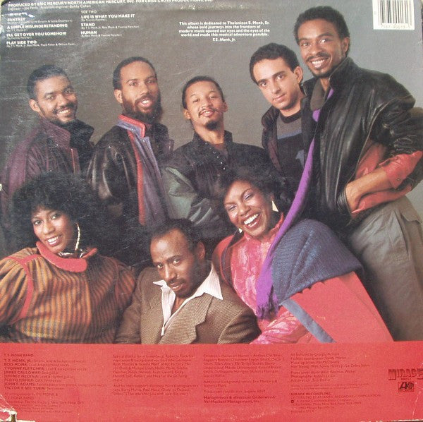 T.S. Monk : Human (LP, Album)