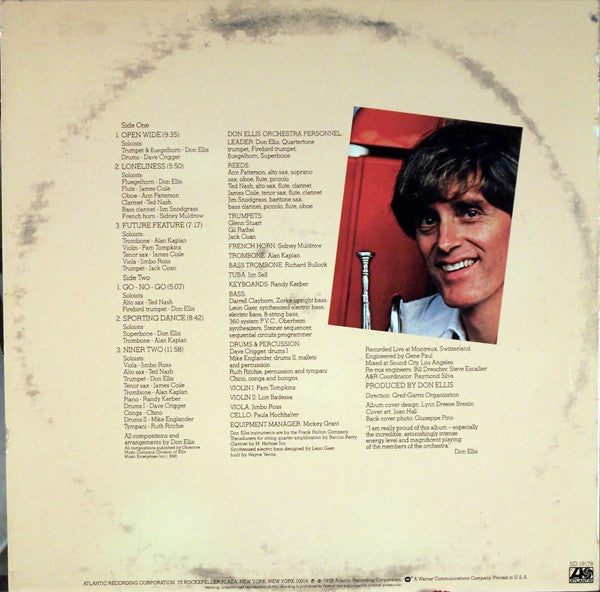 Don Ellis : Live At Montreux (LP, Album, Pre)