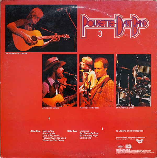Pousette-Dart Band : 3 (LP, Album)