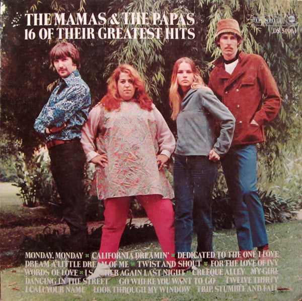 The Mamas & The Papas : 16 Of Their Greatest Hits (LP, Comp)