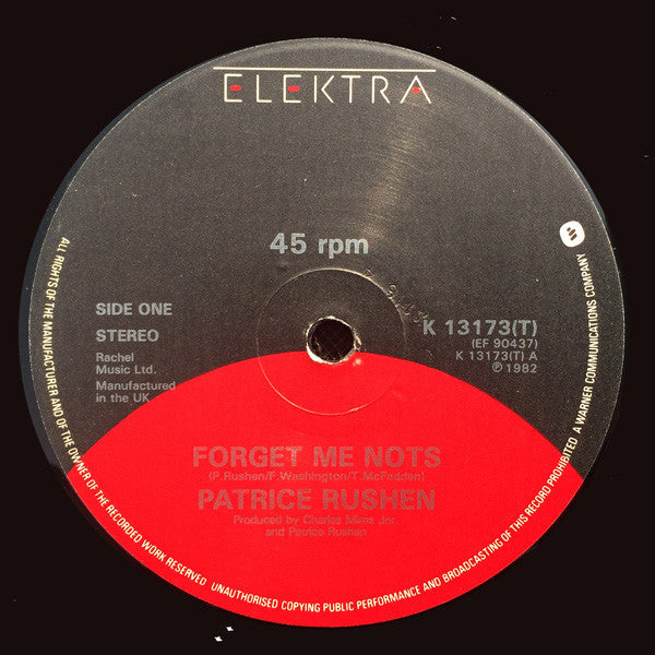Patrice Rushen : Forget Me Nots (12")