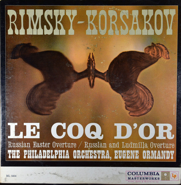 Rimsky-Korsakov* - The Philadelphia Orchestra, Eugene Ormandy : Le Coq D'or (LP, Album, Mono)