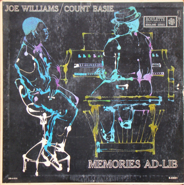 Joe Williams / Count Basie : Memories Ad-Lib (LP, Album, Mono)