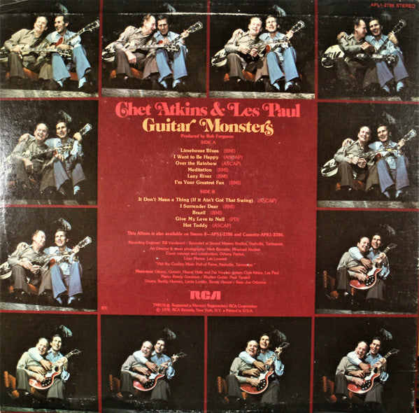 Chester* And Lester* : Guitar Monsters (LP, Album, Ind)