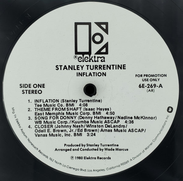 Stanley Turrentine : Inflation (LP, Promo)