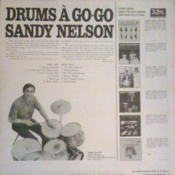 Sandy Nelson : Drums À Go-Go (LP, Album, Mono)