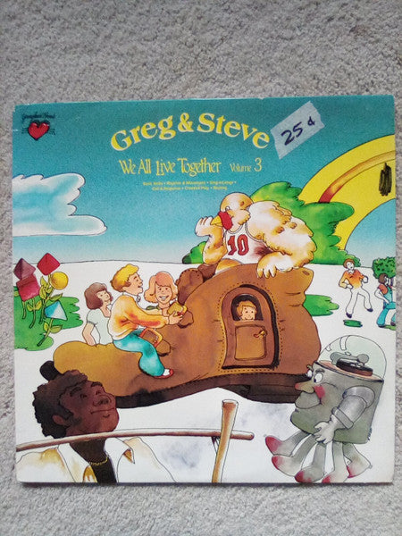 Greg And Steve : We All Live Together Volume 3 (LP, RP)