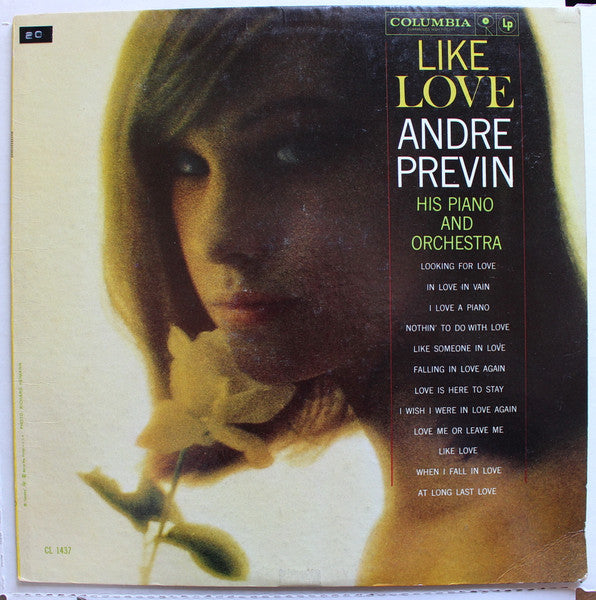 Andre Previn* : Like Love (LP, Album, Mono)