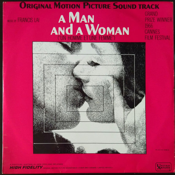 Francis Lai : A Man And A Woman ("Un Homme Et Une Femme") Original Motion Picture Sound Track (LP, Mono)