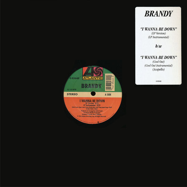 Brandy (2) : I Wanna Be Down (12")