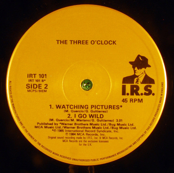 The Three O'clock : Hand In Hand (12", Maxi)