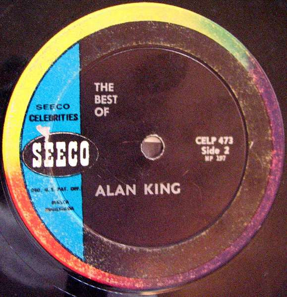 Alan King (7) : The Best Of Alan King (LP, Album)