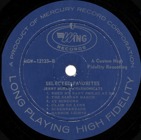 Jerry Murad's Harmonicats : Selected Favorites (LP, Comp)
