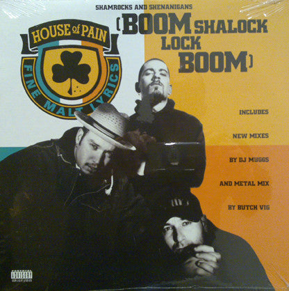 House Of Pain : Shamrocks And Shenanigans (Boom Shalock Lock Boom) (12", Single)