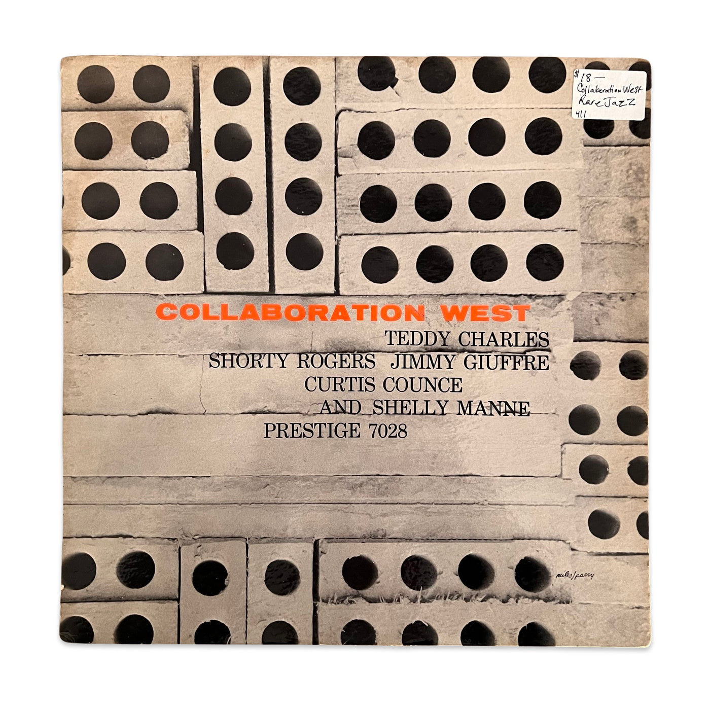 Teddy Charles / Shorty Rogers / Shelley Manne / Jimmy Giuffre, Curtis Counce – Collaboration West (1956, Vinyl)