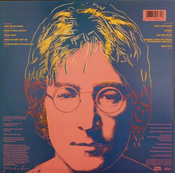 John Lennon : Menlove Ave. (LP, Album)