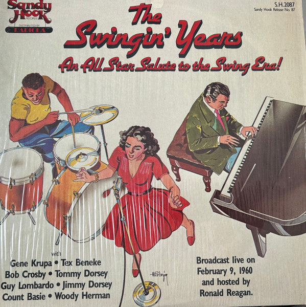 Ronald Reagan : The Swingin' Years: An All Star Salute to the Swing Era! (LP)