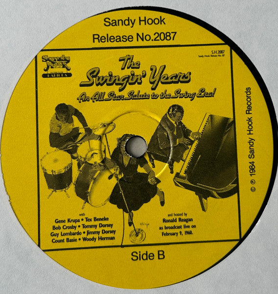 Ronald Reagan : The Swingin' Years: An All Star Salute to the Swing Era! (LP)