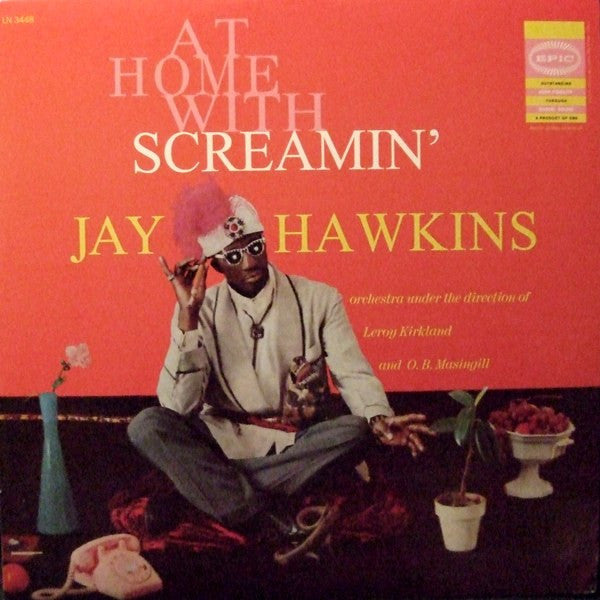 Screamin' Jay Hawkins : At Home With Screamin' Jay Hawkins (LP, Album, RE)