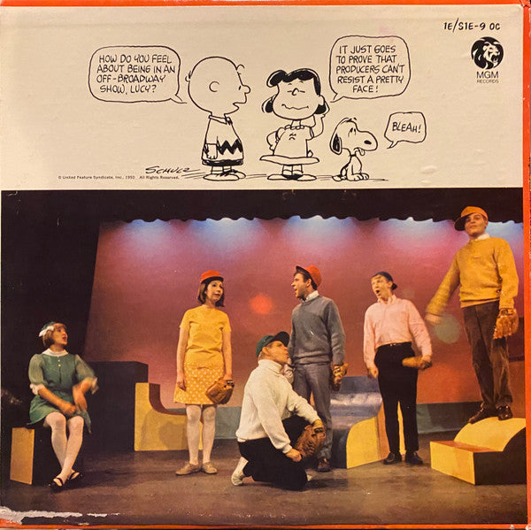 Various : The Original Cast Album Of "You're A Good Man Charlie Brown" (LP, Album)