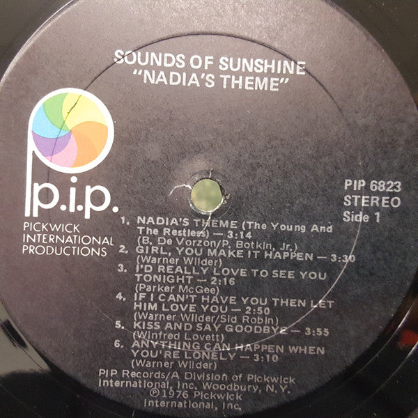 Sounds Of Sunshine : Nadia's Theme (LP)