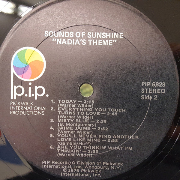 Sounds Of Sunshine : Nadia's Theme (LP)