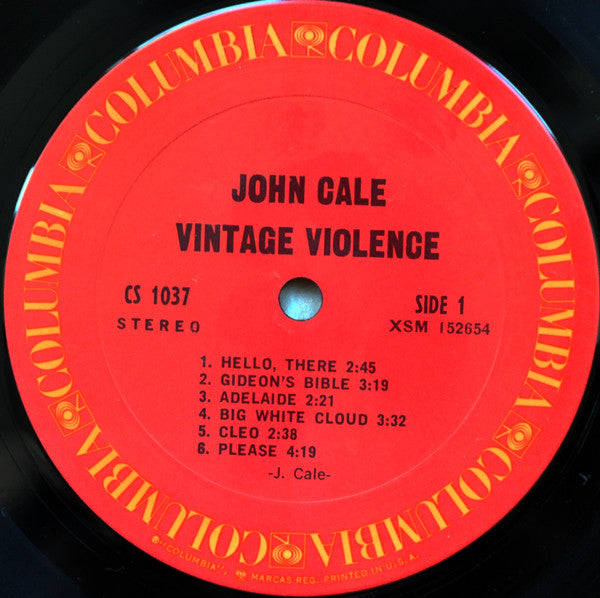 John Cale : Vintage Violence (LP, Album, RP, Ter)