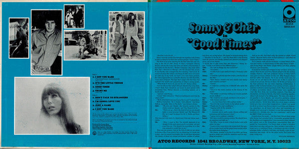 Sonny & Chér* : Good Times (Original Film Soundtrack) (LP, Album, MO)