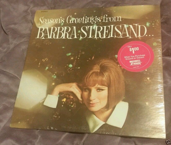 Barbra Streisand : Season's Greetings From Barbra Streisand...And Friends (LP, Comp, Ltd, Pit)