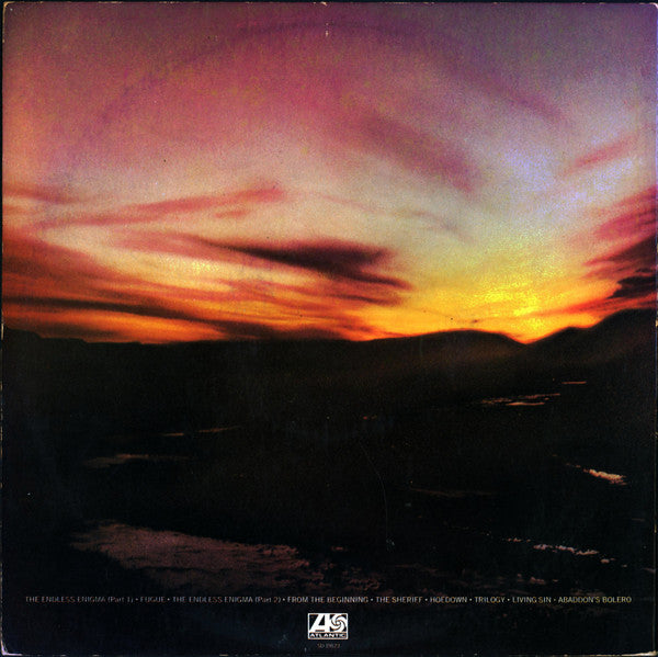 Emerson, Lake & Palmer : Trilogy (LP, Album, RE,  RI)