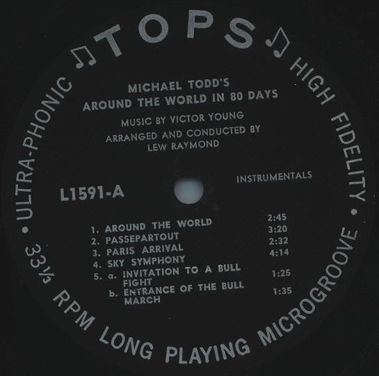 Lew Raymond And His Orchestra : Music From Michael Todd's Around The World In 80 Days (LP, Album)