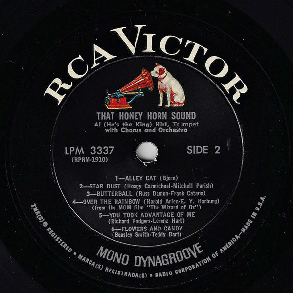 Al (He's The King) Hirt* : That Honey Horn Sound (LP, Album, Mono)