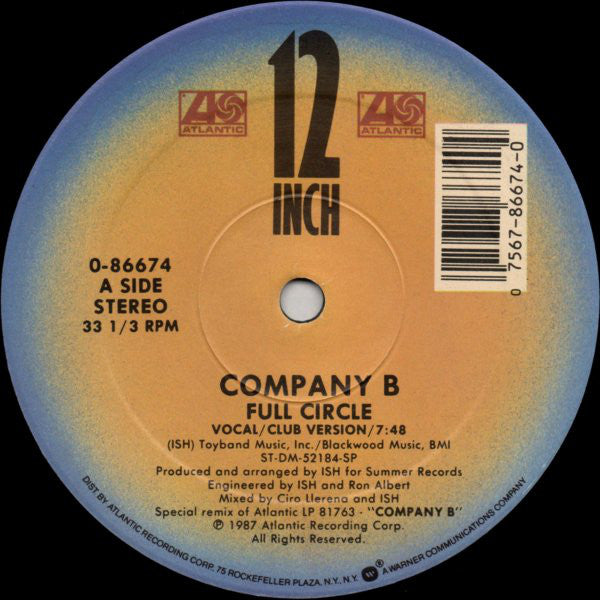 Company B : Full Circle (12")