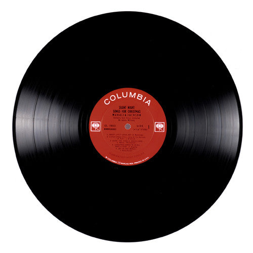 Mahalia Jackson : Silent Night - Songs For Christmas (LP, Album, Mono, Pit)