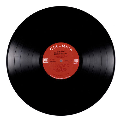 Mahalia Jackson : Silent Night - Songs For Christmas (LP, Album, Mono, Pit)