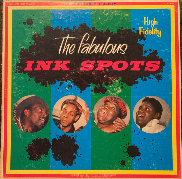 The Ink Spots : The Fabulous Ink Spots (LP, Album, Mono)