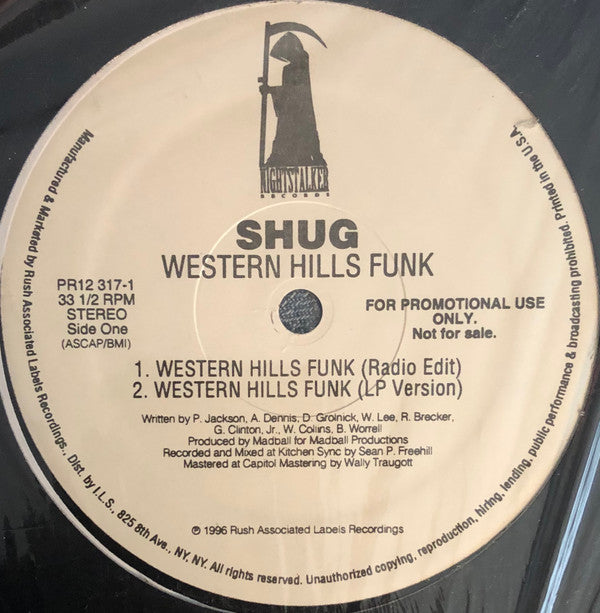 Shug : Western Hills Funk (12", Promo)