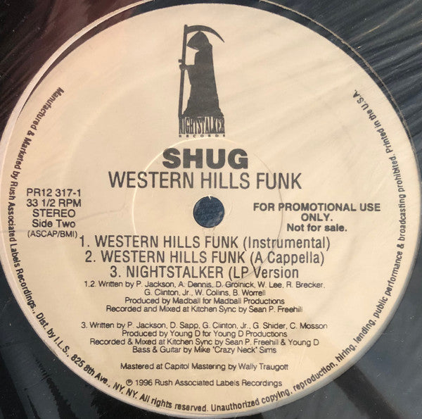 Shug : Western Hills Funk (12", Promo)