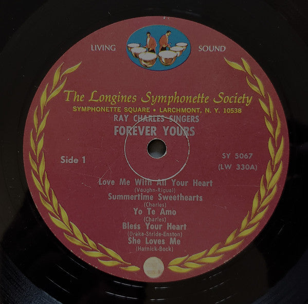The Ray Charles Singers : Forever Yours (LP, Mono)