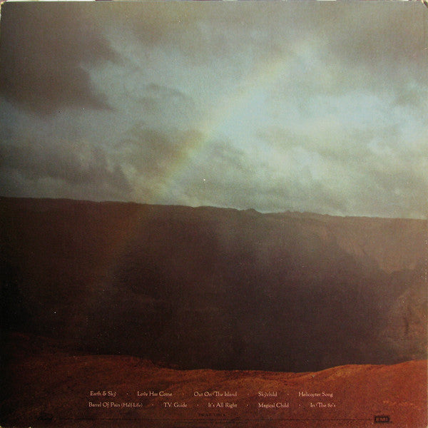 Graham Nash : Earth & Sky (LP, Album, Win)